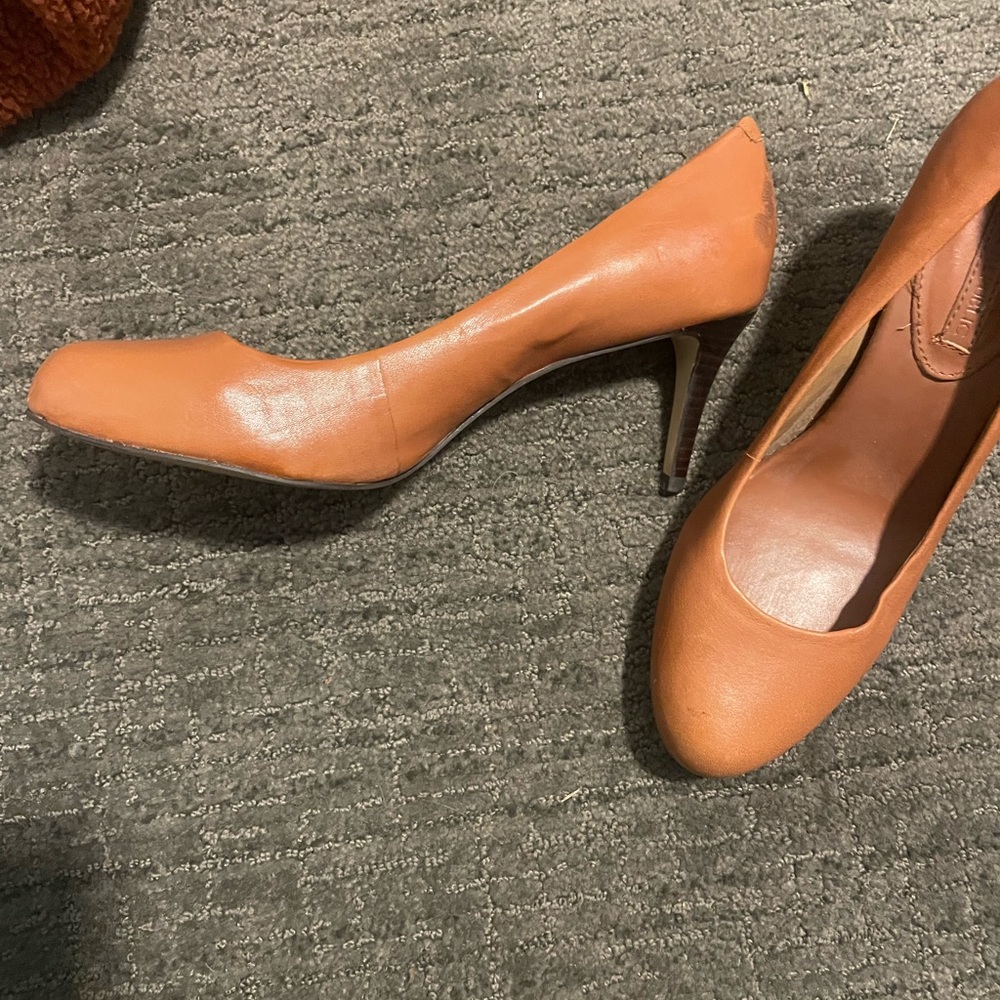 Banana republic Brown Leather Heels